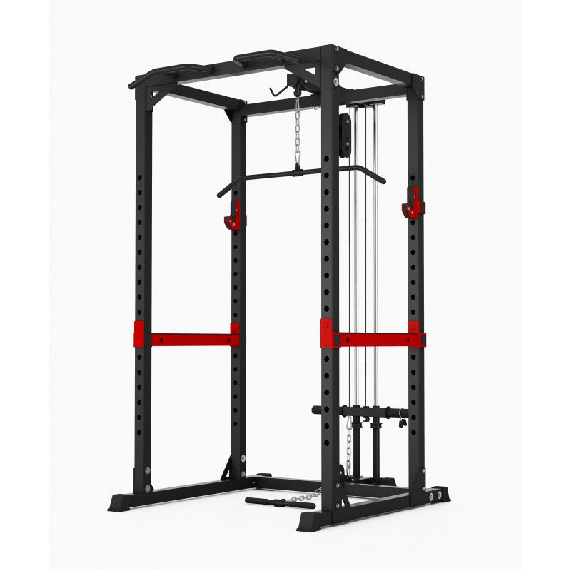HD Power Rack & Lat & Row Attachment – World Fitness