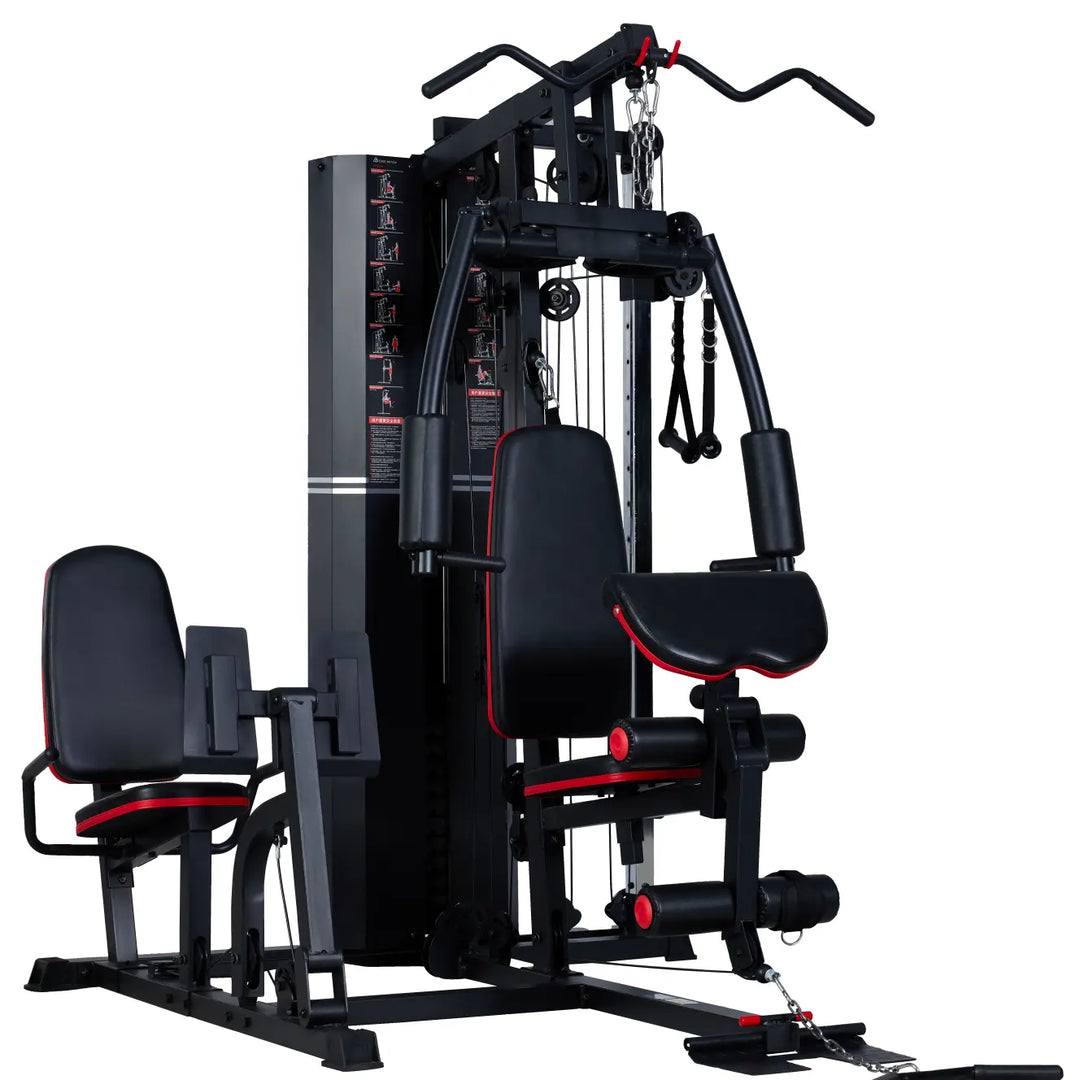Body Iron Multi Station Home Gym With Leg Press BHG8000