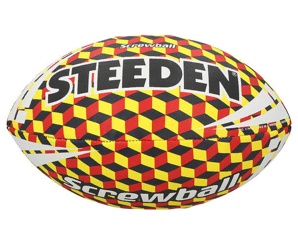 Steeden Screwball Rugby Ball Cube Size 5