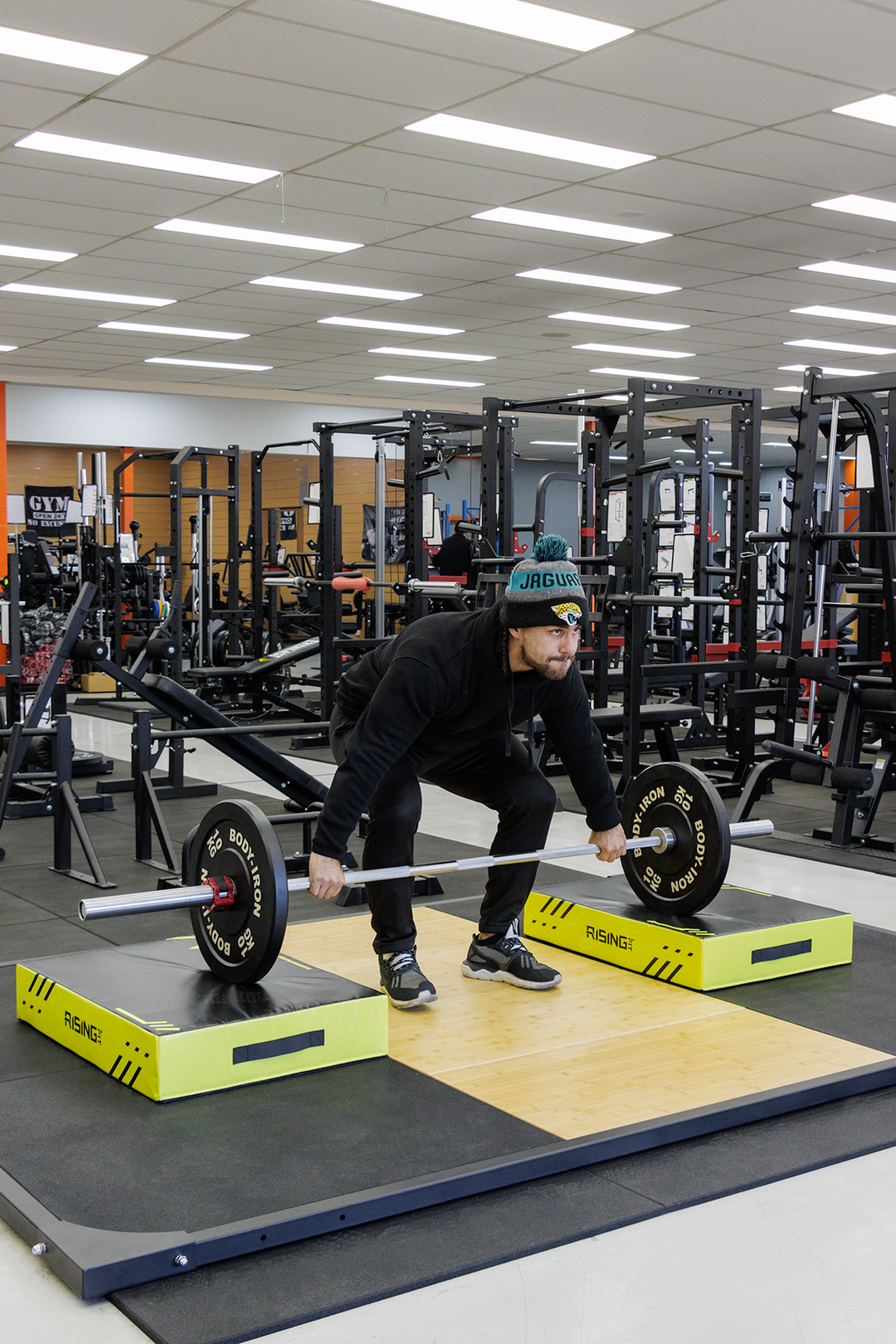 Body Iron Rising Pro Commercial Weightlifting Drop Mat 6" Inch (15cm)