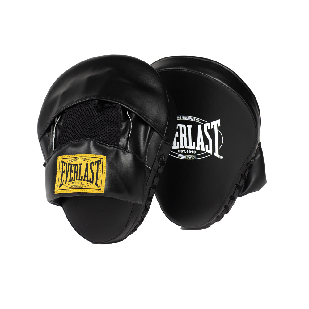 Everlast 1910 Boxing Gloves and Focus Mitts Combo