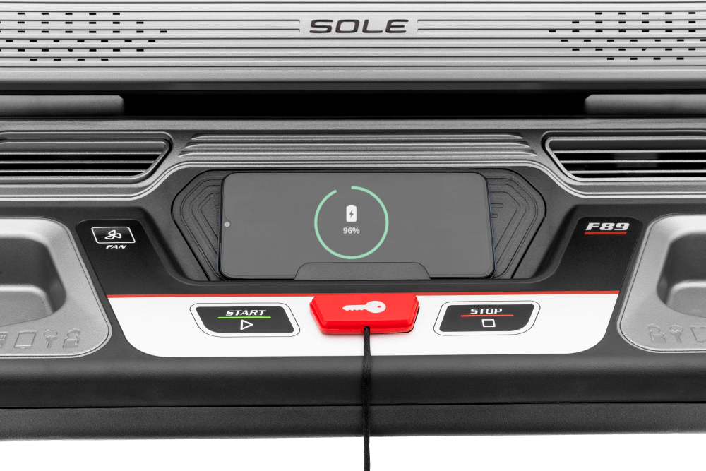 Sole F89 Premium Smart Treadmill | 21.5” Touchscreen & Incline Decline