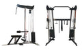 BodyIron® Commercial Lat Pull Down + FUNCTIONAL TRAINER FTB90 Combo