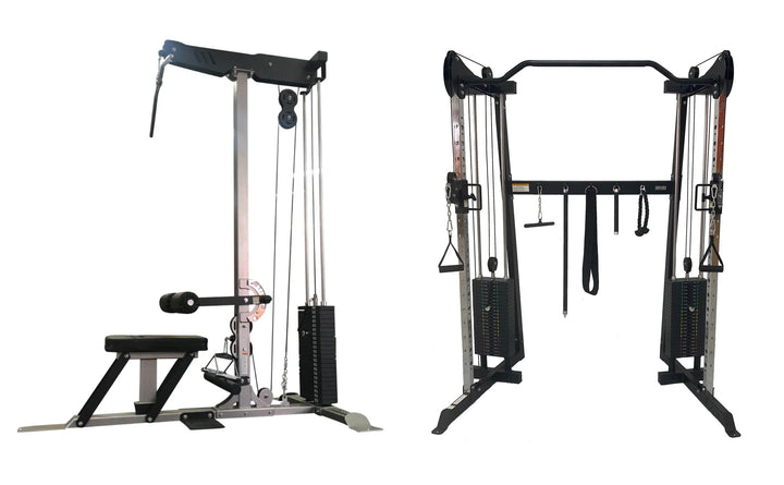 Body Iron Commercial Lat Pull Down + FUNCTIONAL TRAINER FTB90 Combo