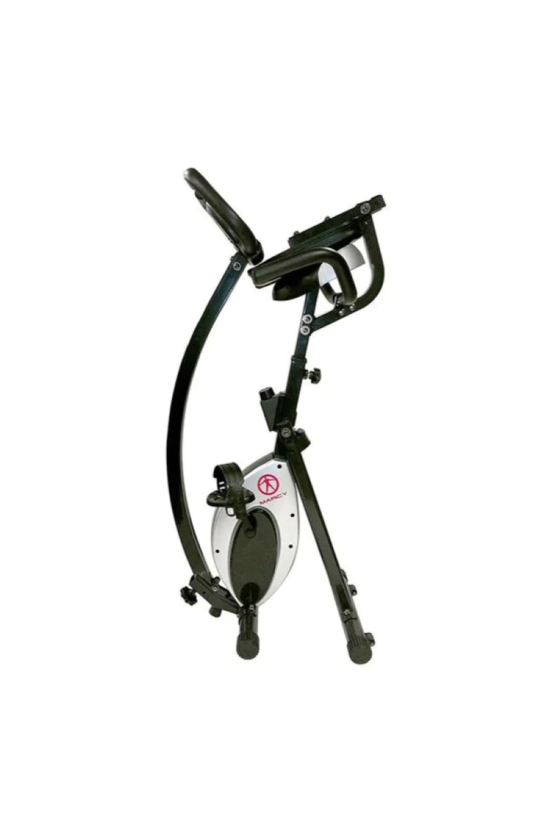 Marcy MNS653 Foldable Bike folded in half