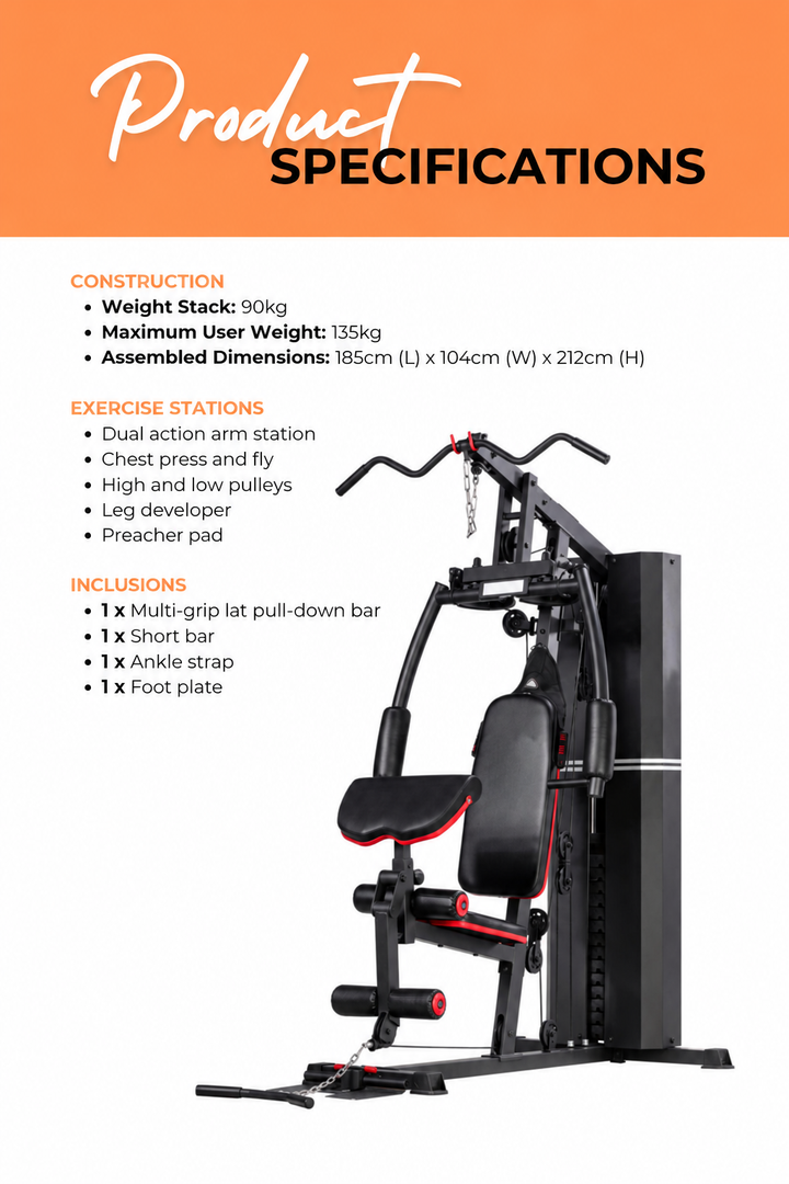 BodyIron® Multi Station Home Gym BHG4000