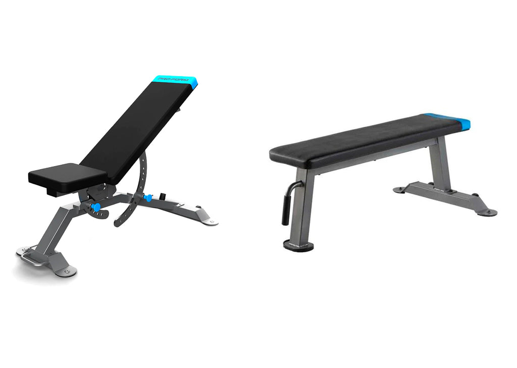 Gym Bench Proform Flat Bench Proform FID Bench Set – World Fitness