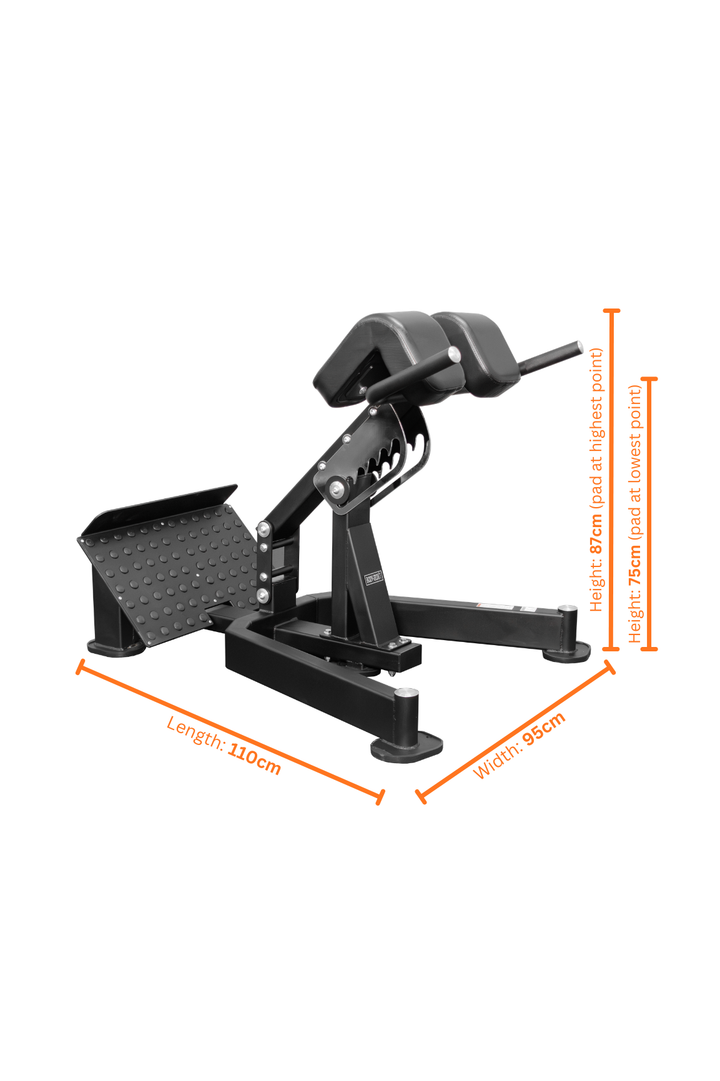 BodyIron® Commercial Roman Chair & Hyperextension Bench