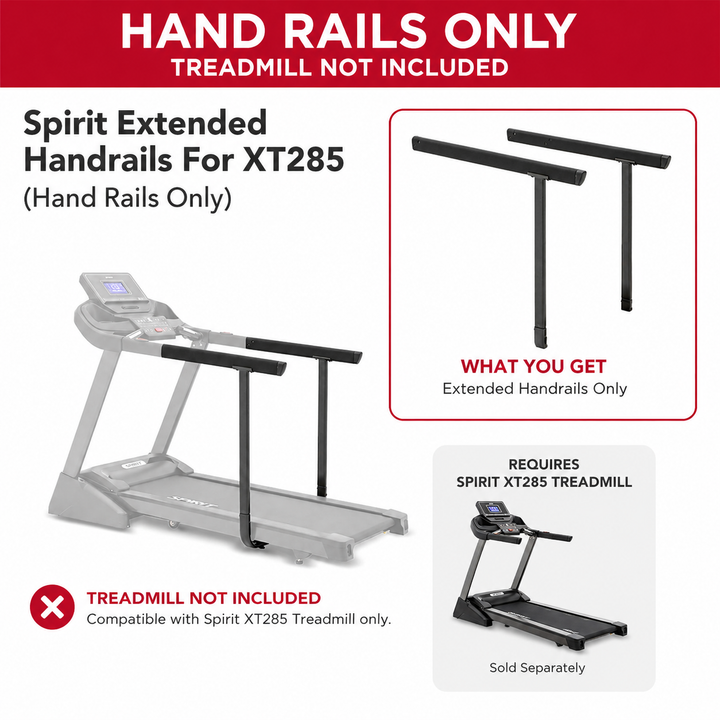 Spirit Extended Handrails For XT285 (Hand Rails Only)