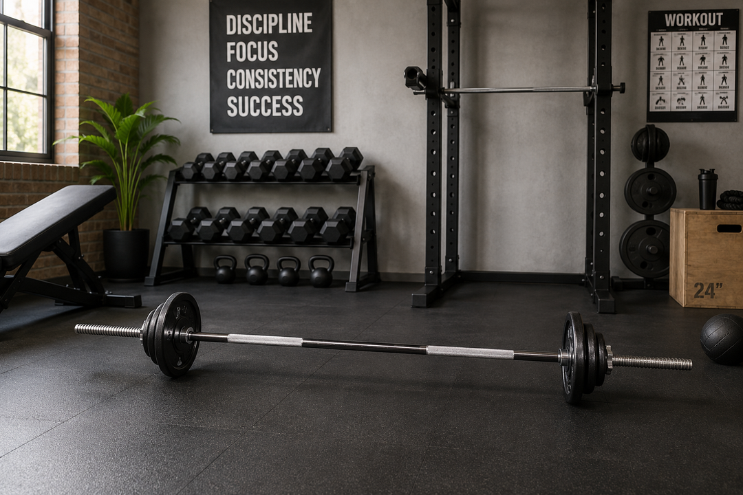 30kg Barbell Set – Complete Home Gym Strength Training Kit