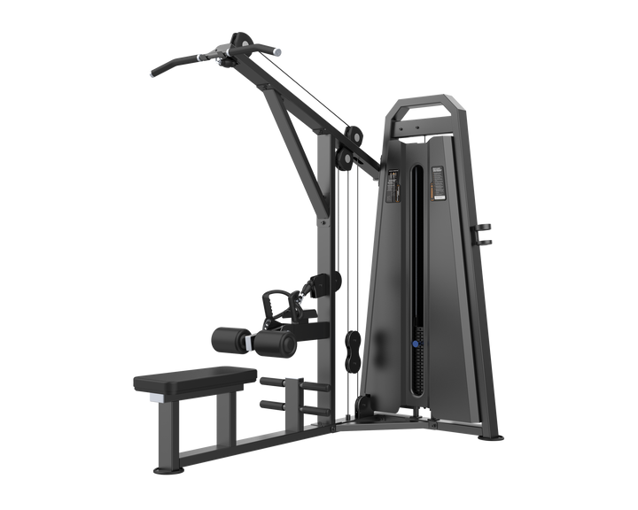 Body Iron Commercial Pro Lat Pull Down / Low Row Machine