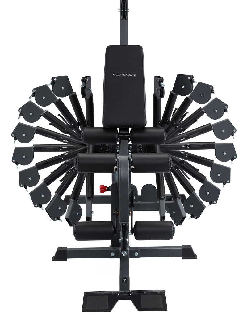 BODYCRAFT XPRESS PRO Multi Station Home Gym + Leg Press