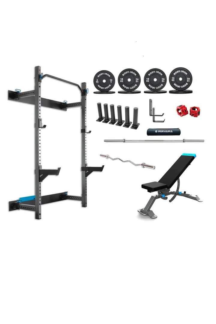 ProForm Foldable Wall Squat Rack Package V6