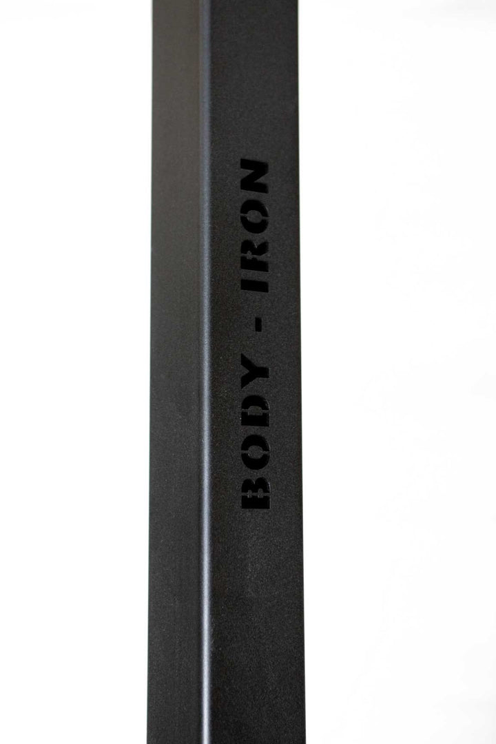 Body Iron logo on machine upright