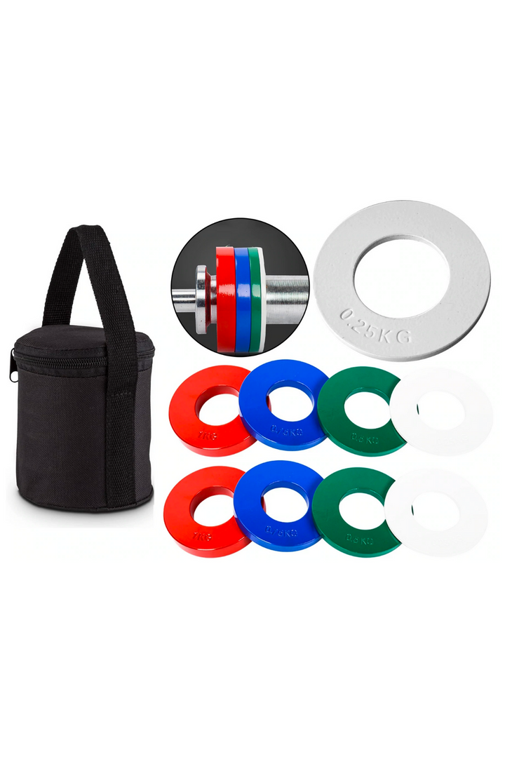 5kg fractional weight plate pack in carry bag
