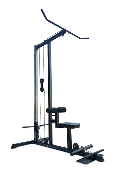 Body Iron Home Gym Lat Pulldown Low Row Machine World Fitness