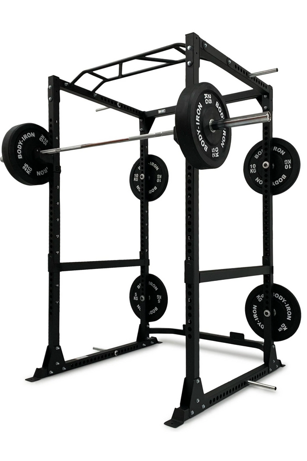 Body iron squat rack hotsell