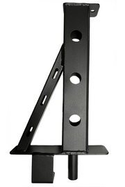 black steel safety spotter arms for power rack
