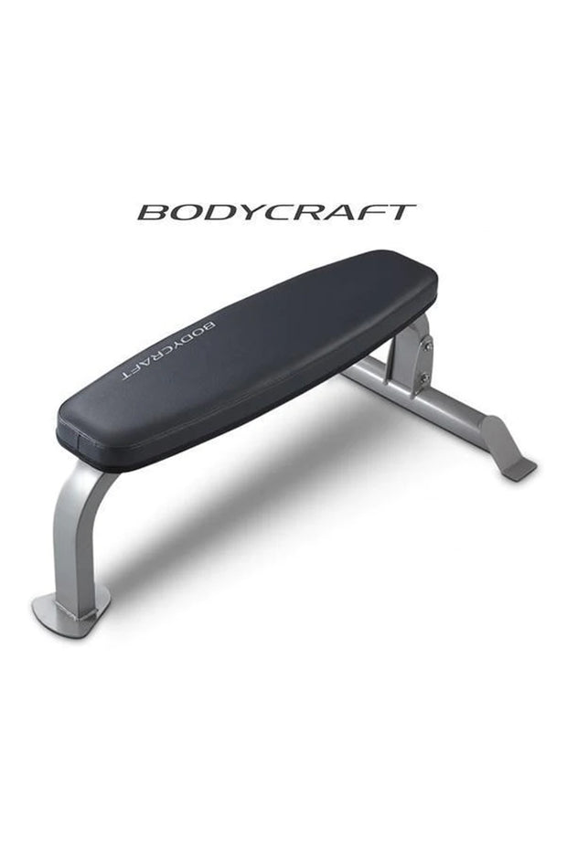 Bodycraft Flat Bench CF600 with Bodycraft logo