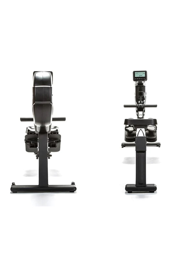 front and back perspectives of the Bodycraft KVR400 Rowing Machine