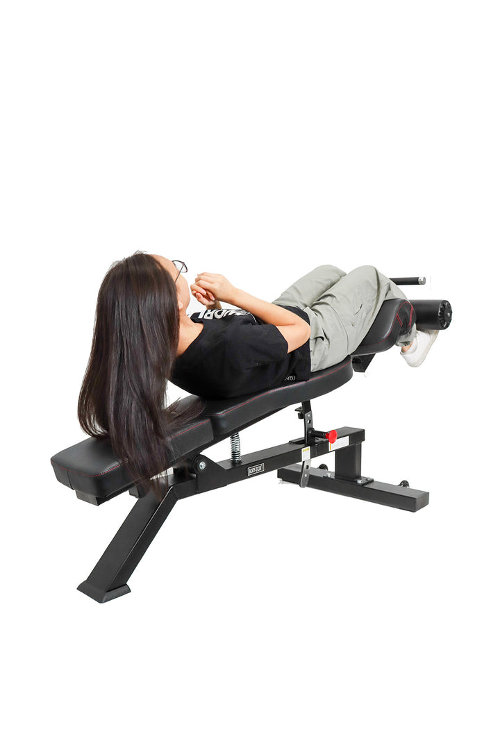 Body Iron Commercial Decline Sit-up AB Bench