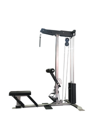 Lat pull down and low row machine