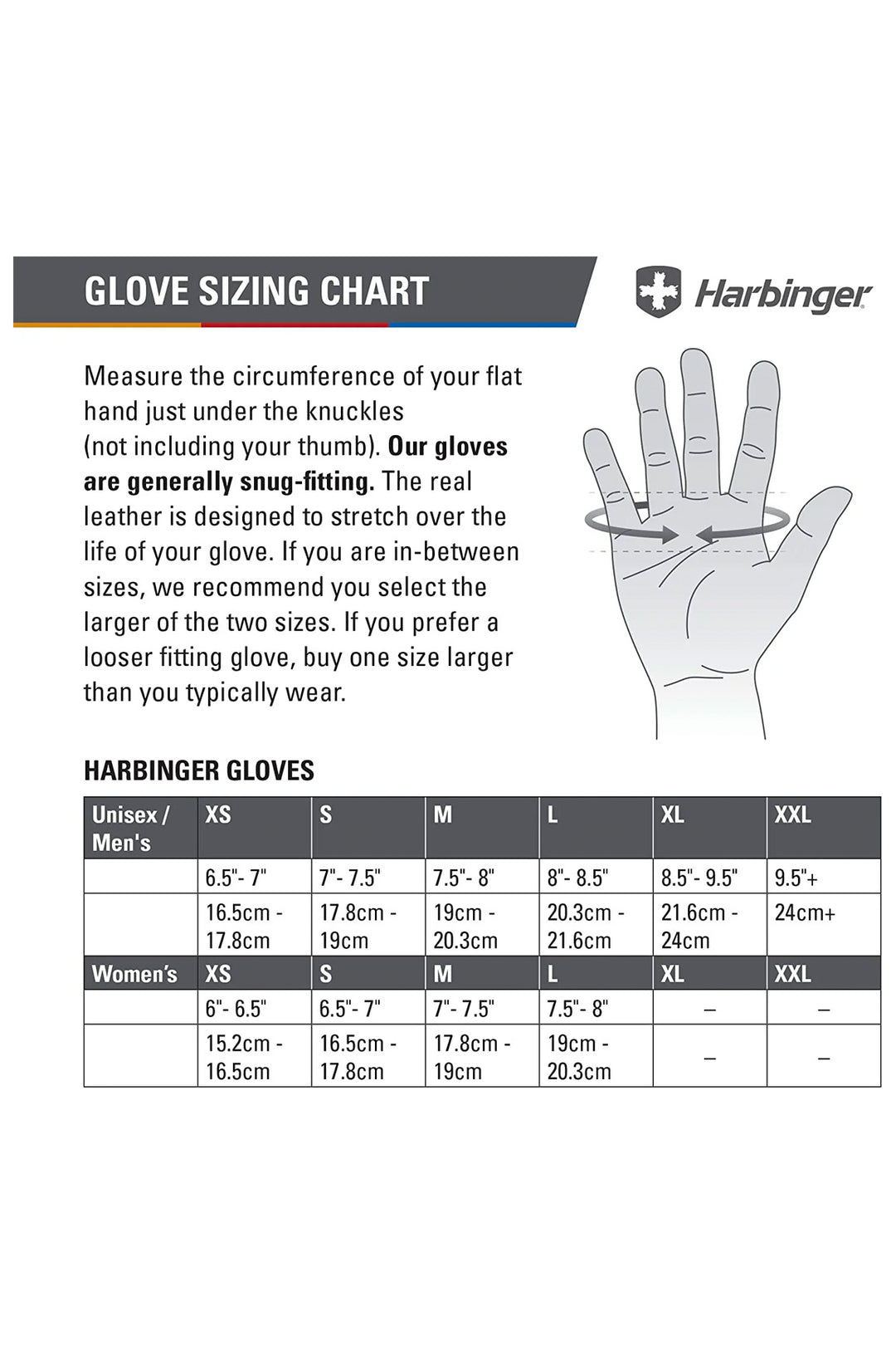 Harbinger PRO GYM GLOVES 2.0
