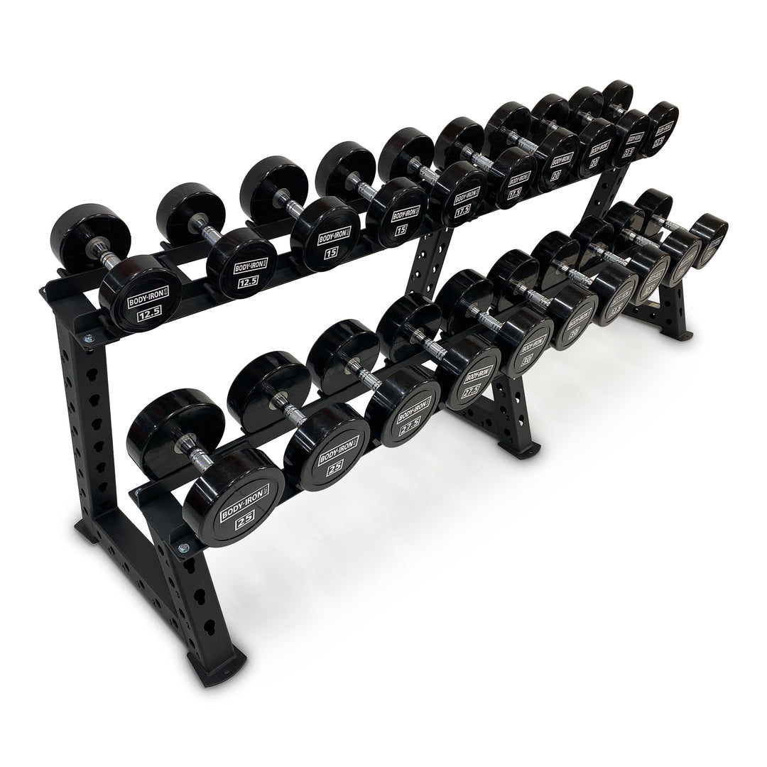 500kg CPU Dumbbell Set Body Iron Commercial – World Fitness