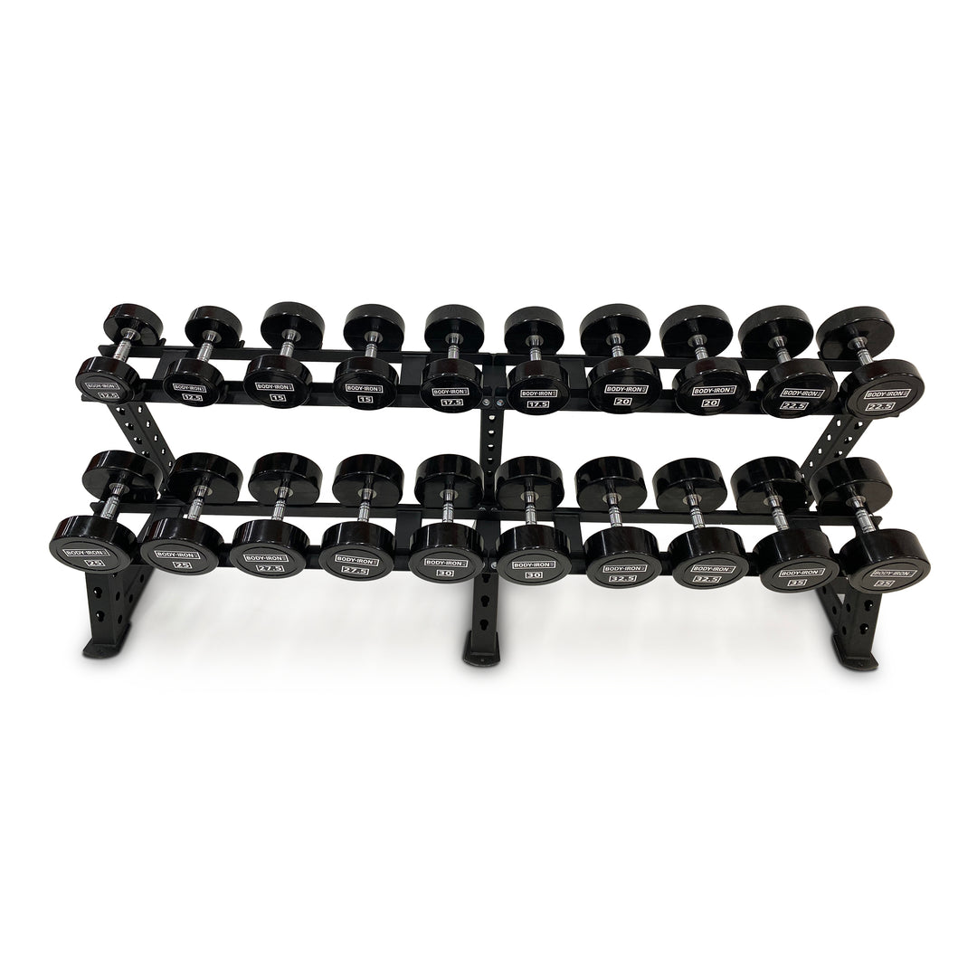 Body Iron 475kg Commercial Club CPU Dumbbell Set with Optional Rack