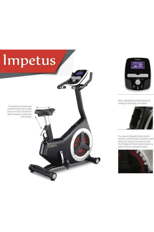 special features of Impetus light commercial exercise bike AIV6500AMV2