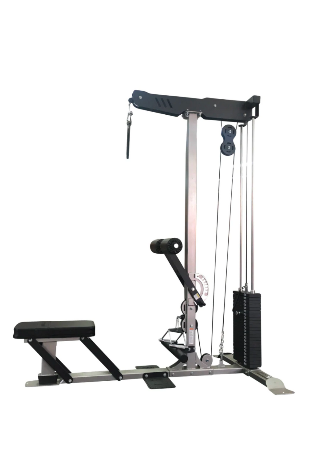 Body Iron Commercial-Grade Lat Pulldown Low Row Machine