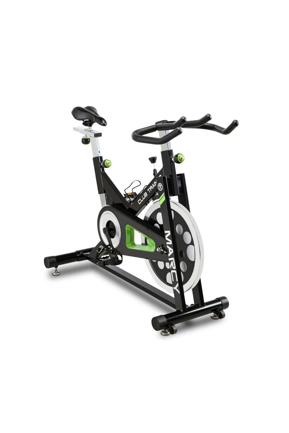 Side view of Marcy Club Trainer Spin Bike