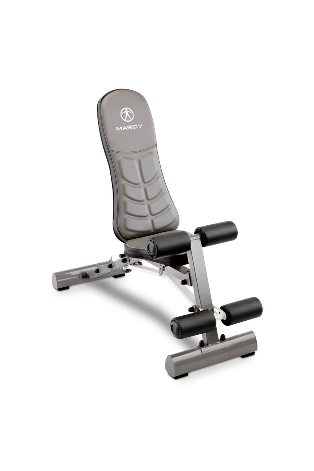 Grey and black Marcy utility weight bench