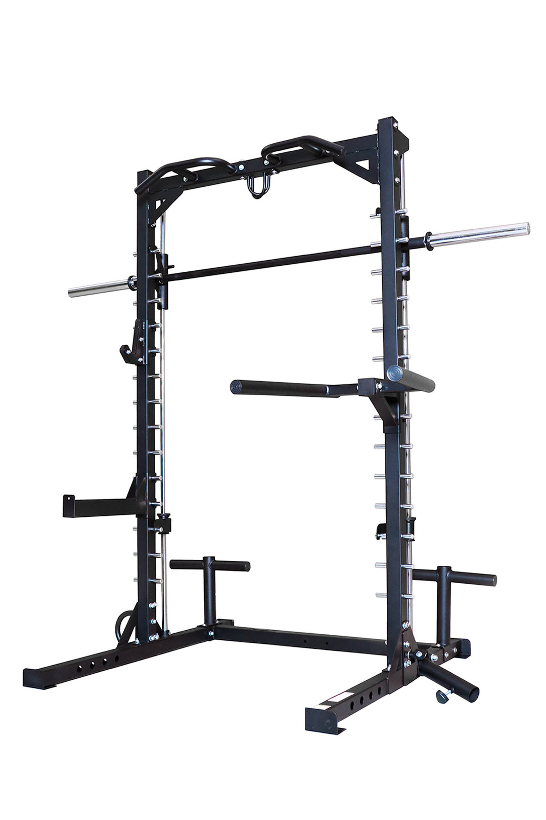 BodyIron Smith Machine Half Rack Set