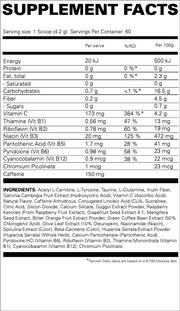 Oxy Shred Kiwi Nutrition