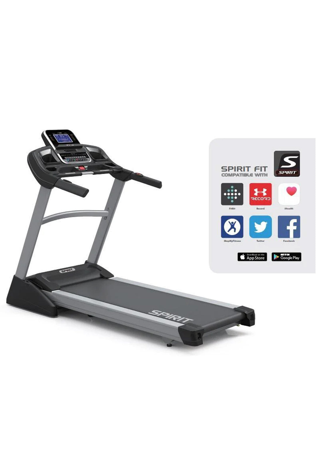 Spirit Treadmill SXT385 – World Fitness