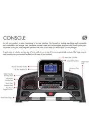 console features for spirit treadmill