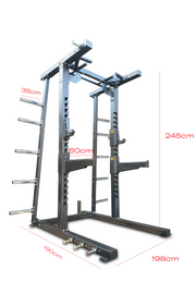 Body Iron Ultimate Commercial Half Rack HR9000