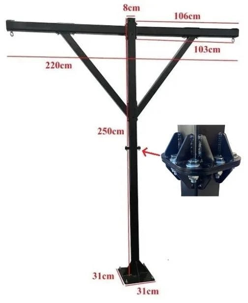 Backyard Boxing Frames Commercial Boxing Frame – World Fitness