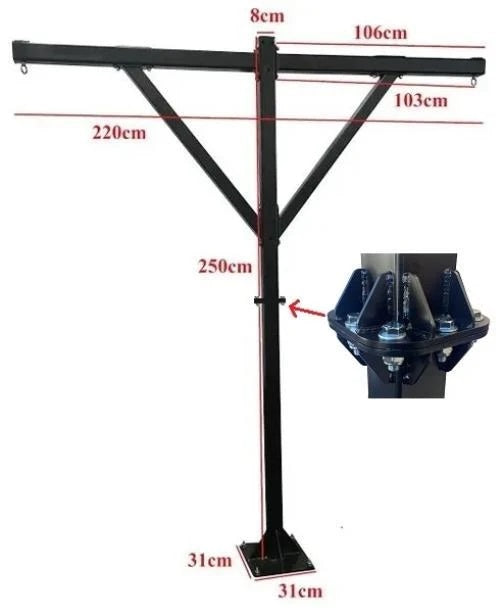 Body Iron Commercial Boxing Frame