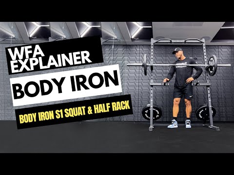 Body Iron S1 Squat & Half Rack