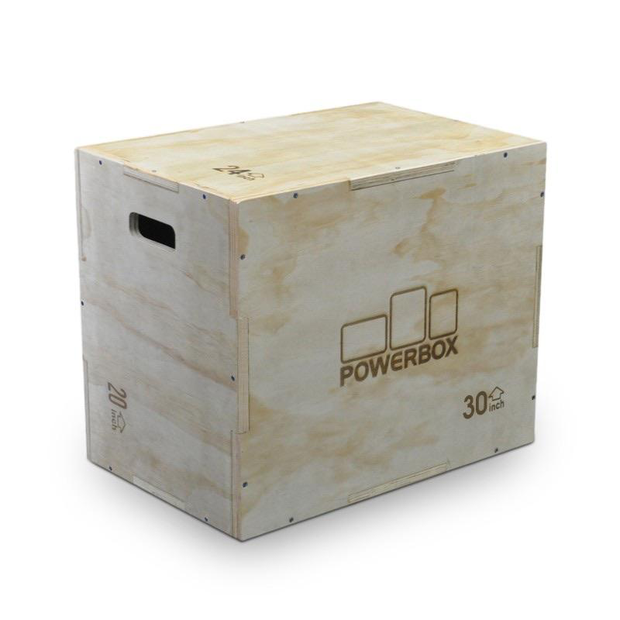 Bodyworx Wood Plyometric Box 20/24/30 Inch