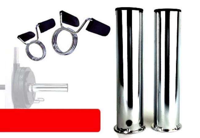 Chrome Olympic Adapter Sleeves with Spring Collars